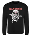Світшот Iron Maiden head Чорний фото