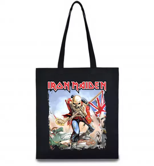 Эко-сумка Iron Maiden trooper Черный фото