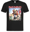 Мужская футболка Iron Maiden trooper Черный фото