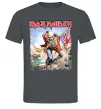 Мужская футболка Iron Maiden trooper Графит фото
