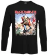 Лонгслив Iron Maiden trooper Черный фото
