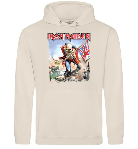 Женская толстовка (худи) Iron Maiden trooper Таш фото