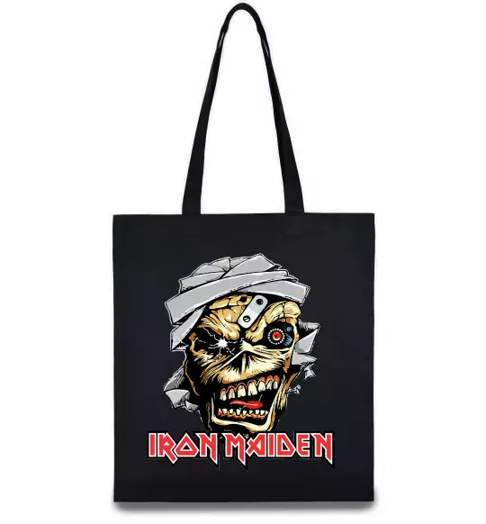 Эко-сумка Iron Maiden Trooper skull Черный фото