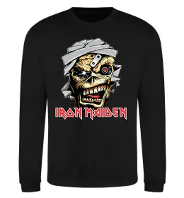 Свитшот Iron Maiden Trooper skull Черный фото