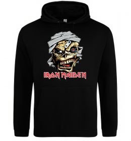Мужская толстовка (худи) Iron Maiden Trooper skull