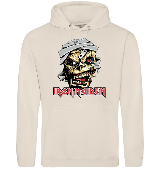 Мужская толстовка (худи) Iron Maiden Trooper skull Таш фото