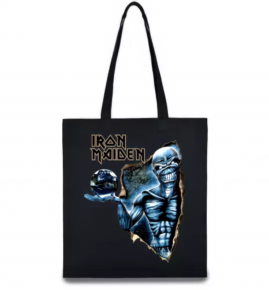 Эко-сумка Iron Maiden Space Черный фото
