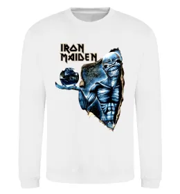 Свитшот Iron Maiden Space Белый фото