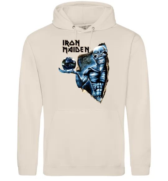 Женская толстовка (худи) Iron Maiden Space Таш фото