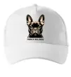 Кепка French bulldog Белый фото
