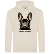 Мужская толстовка (худи) French bulldog Таш фото