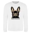 Свитшот French bulldog Белый фото