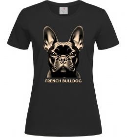 Женская футболка French bulldog