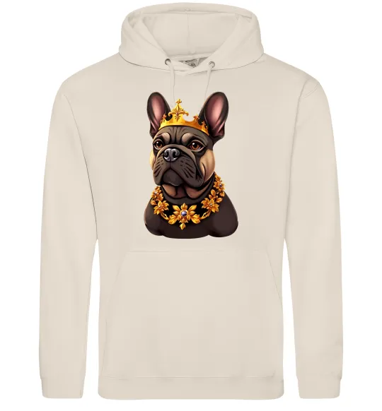 Жіноча толстовка (худі) French bulldog king Таш фото