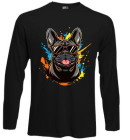 Лонгслив French bulldog sunglasses Лонгслив French bulldog sunglasses