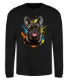 Свитшот French bulldog sunglasses Черный фото