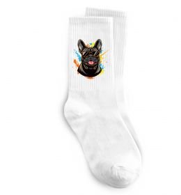 Носки French bulldog sunglasses