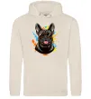 Женская толстовка (худи) French bulldog sunglasses Таш Женская толстовка (худи) French bulldog sunglasses Таш фото