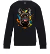 Детский Свитшот French bulldog sunglasses Черный фото