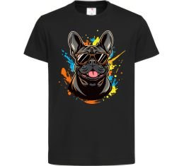 Детская футболка French bulldog sunglasses
