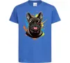 Детская футболка French bulldog sunglasses Ярко-синий фото