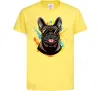 Детская футболка French bulldog sunglasses Лимонный фото