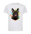 Дитяча футболка French bulldog sunglasses Білий фото
