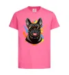 Дитяча футболка French bulldog sunglasses Яскраво-рожевий фото