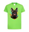 Дитяча футболка French bulldog sunglasses Лаймовий фото