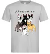 Чоловіча футболка Frenchies Сірий Чоловіча футболка Frenchies Сірий фото