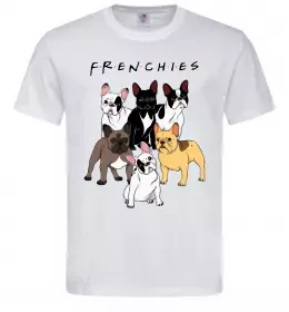 Мужская футболка Frenchies Белый фото