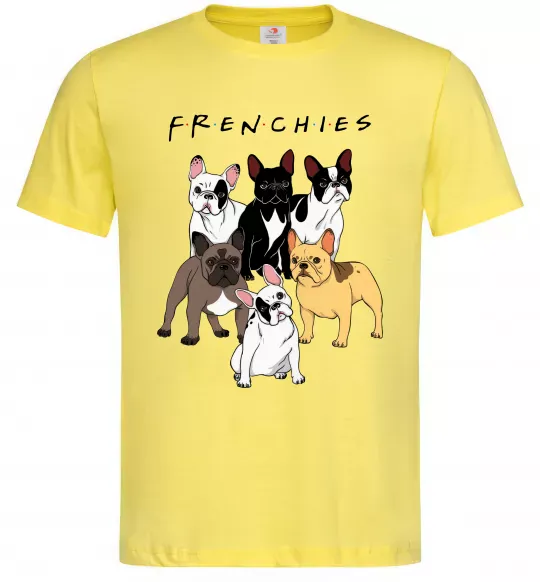 Чоловіча футболка Frenchies Лимонний фото