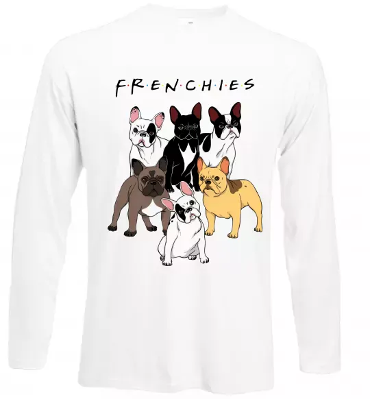 Лонгслив Frenchies Белый фото