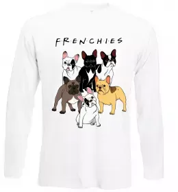 Лонгслив Frenchies Белый фото