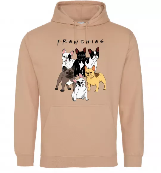 Мужская толстовка (худи) Frenchies Песочный фото