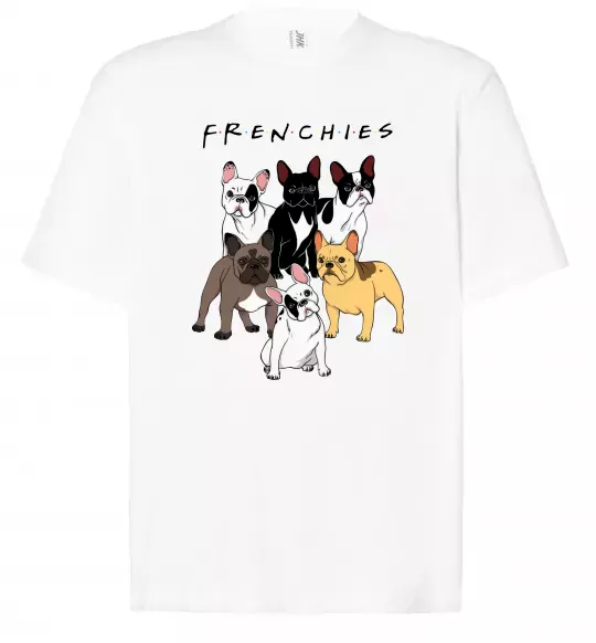 Футболка Оверсайз Frenchies Белый фото