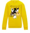 Детский Свитшот Frenchies Солнечно желтый фото