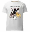 Чоловіча преміум футболка Frenchies Білий Чоловіча преміум футболка Frenchies Білий фото