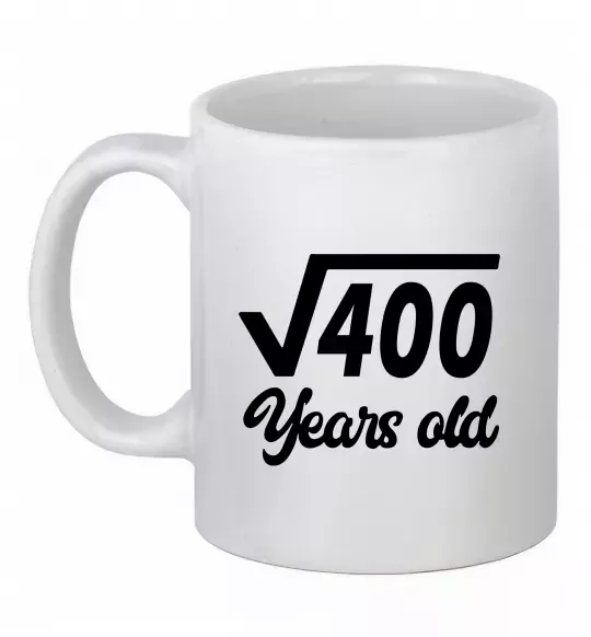Чашка керамічна Корінь з 400 years old Білий фото