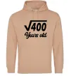 Женская толстовка (худи) Корінь з 400 years old Песочный фото