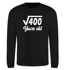 Свитшот Корінь з 400 years old Черный фото