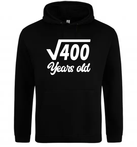 Мужская толстовка (худи) Корінь з 400 years old Черный фото