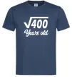 Чоловіча футболка Корінь з 400 years old Темно-синій фото