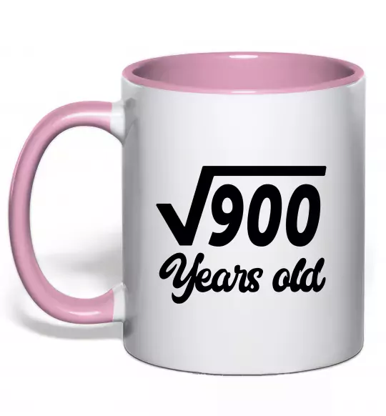 Чашка с цветной ручкой Корінь з 900 years old Нежно розовый фото