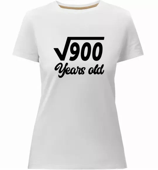 Жіноча преміум футболка Корінь з 900 years old Білий фото