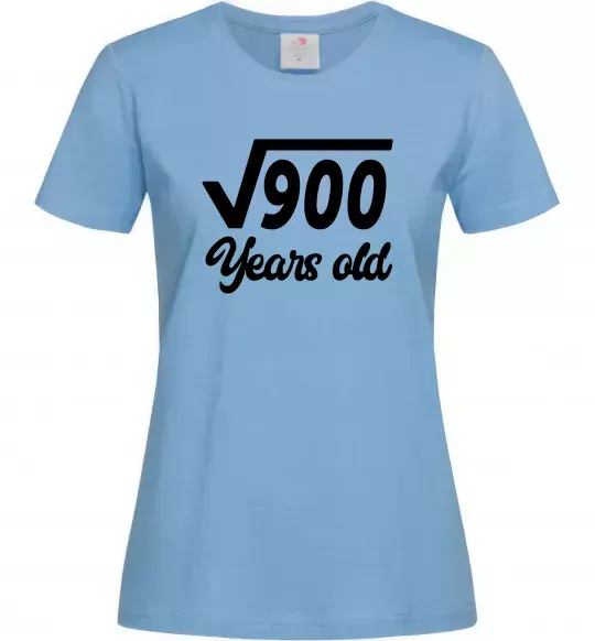 Жіноча футболка Корінь з 900 years old Блакитний фото