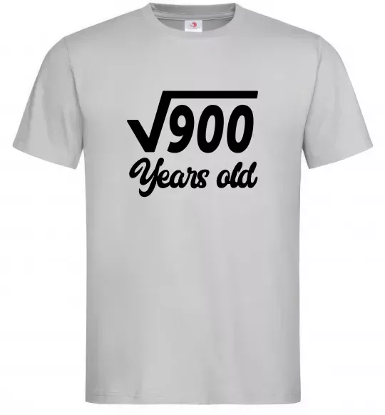 Мужская футболка Корінь з 900 years old Серый фото