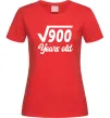 Жіноча футболка Корінь з 900 years old Червоний фото
