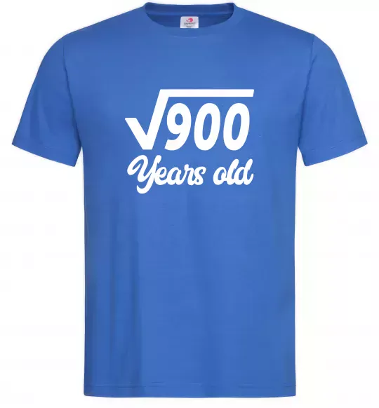 Мужская футболка Корінь з 900 years old Ярко-синий фото