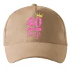 Кепка 40 and still sexy Пісочний фото
